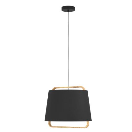 Eglo - Pakabinamas sietynas 1xE27/40W/230V juoda