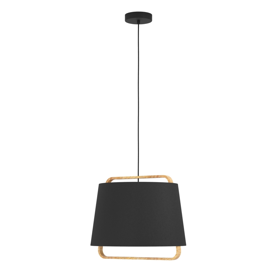 Eglo - Pakabinamas sietynas 1xE27/40W/230V juoda