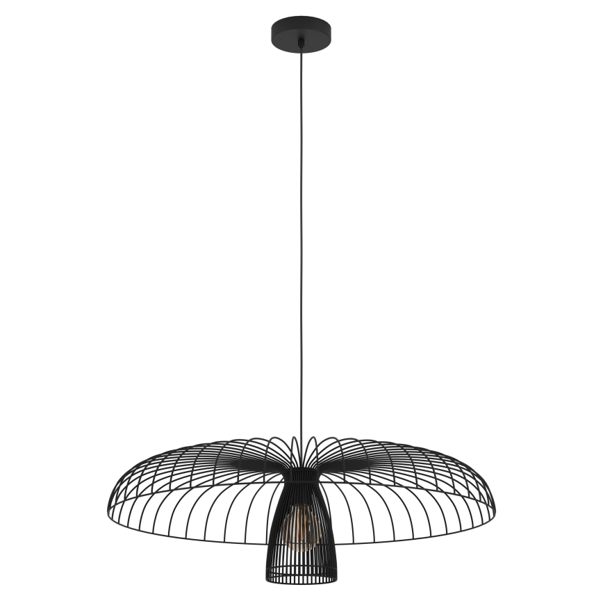 Eglo - Pakabinamas sietynas 1xE27/60W/230V diametras 77 cm juoda