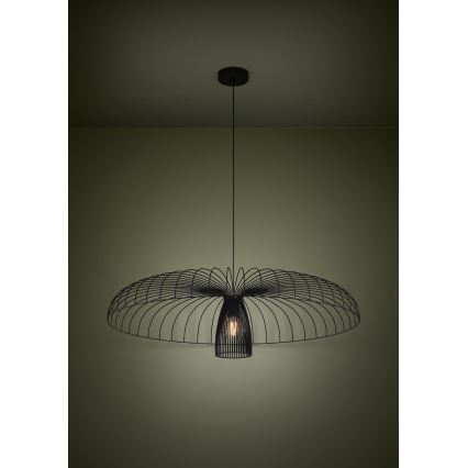 Eglo - Pakabinamas sietynas 1xE27/60W/230V diametras 98,5 cm juoda