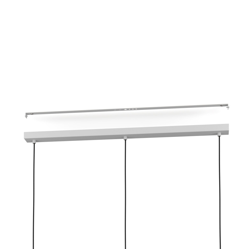 Eglo - Pakabinamas sietynas 3xE27/40W/230V pilka
