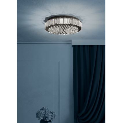 Eglo - LED Pritemdomas lubinis šviestuvas LED/23,5W/230V 4000K juoda