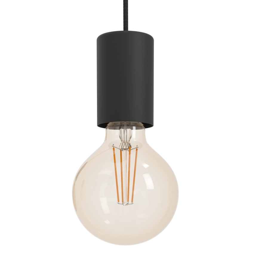 Eglo - Pakabinamas sietynas 6xE27/40W/230V juoda