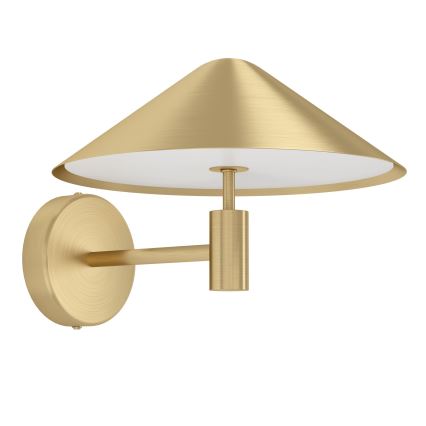 Eglo - LED sieninis šviestuvas LED/12W/230V 3000K auksas