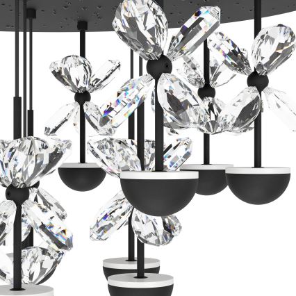 Eglo - LED Pritemdomas lubinis šviestuvas LED/27W/230V 3000K juoda