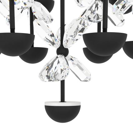 Eglo - LED Reguliuojamas pakabinamas sietynas LED/27W/230V 3000K juoda