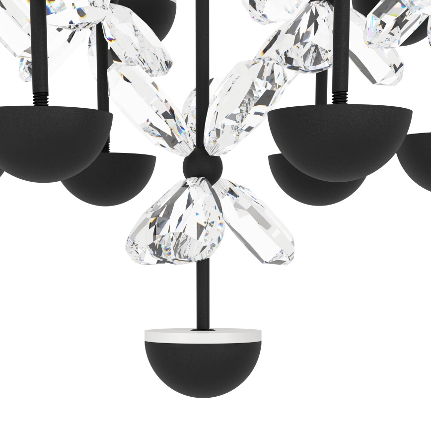 Eglo - LED Reguliuojamas pakabinamas sietynas LED/27W/230V 3000K juoda