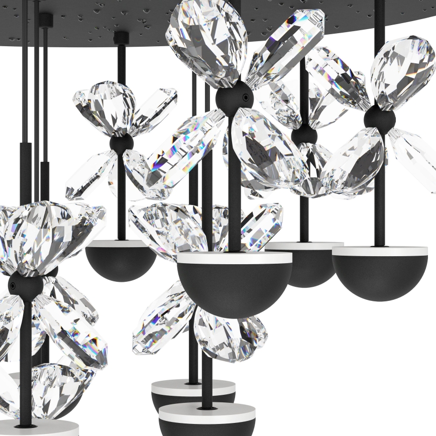 Eglo - LED Reguliuojamas pakabinamas sietynas LED/23W/230V 3000K juoda