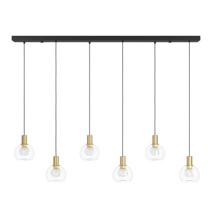 Eglo - LED Reguliuojamas pakabinamas sietynas 6xLED/5,4W/230V 3000K auksas