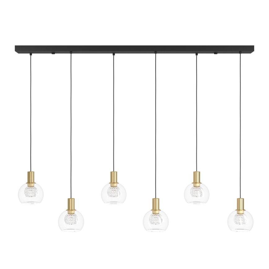 Eglo - LED Reguliuojamas pakabinamas sietynas 6xLED/5,4W/230V 3000K auksas