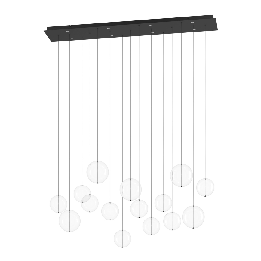 Eglo - LED Reguliuojamas pakabinamas sietynas 8xLED/4,2W/230V 3000K permatoma