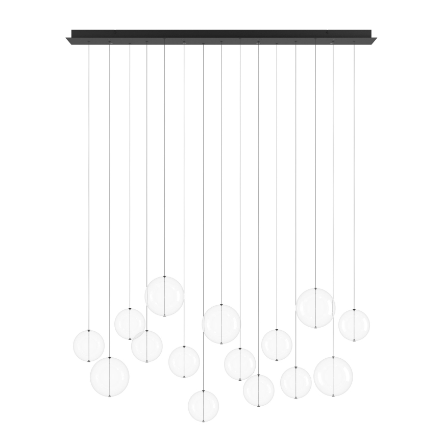 Eglo - LED Reguliuojamas pakabinamas sietynas 8xLED/4,2W/230V 3000K permatoma