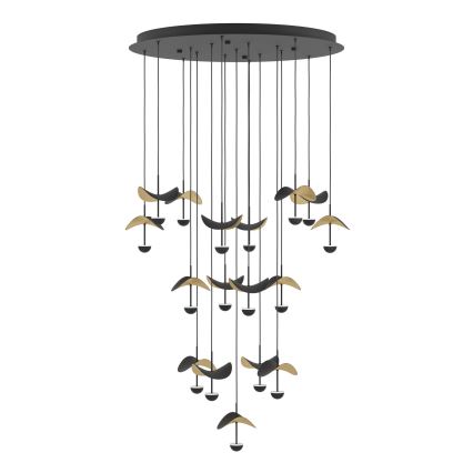 Eglo - LED Reguliuojamas pakabinamas sietynas 17xLED/2,3W/230V 3000K diametras 78 cm