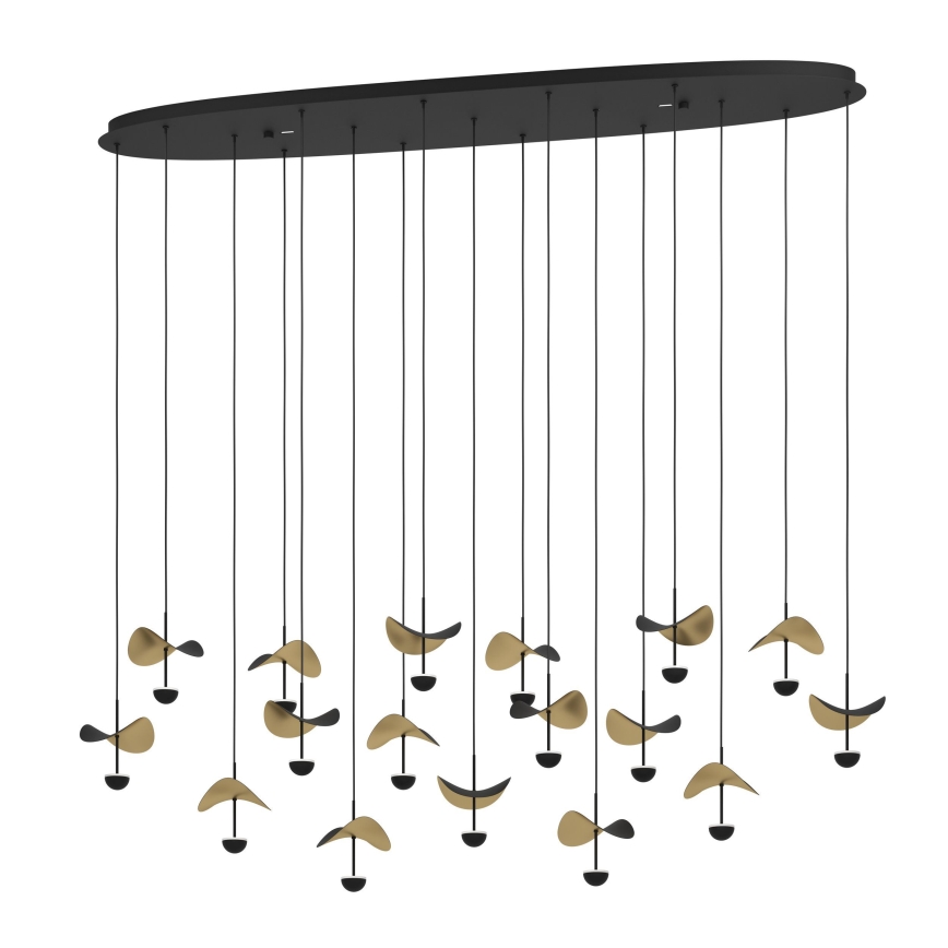 Eglo - LED Reguliuojamas pakabinamas sietynas 17xLED/2,3W/230V 3000K