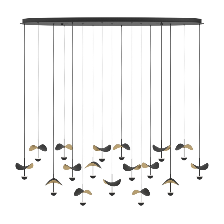 Eglo - LED Reguliuojamas pakabinamas sietynas 17xLED/2,3W/230V 3000K