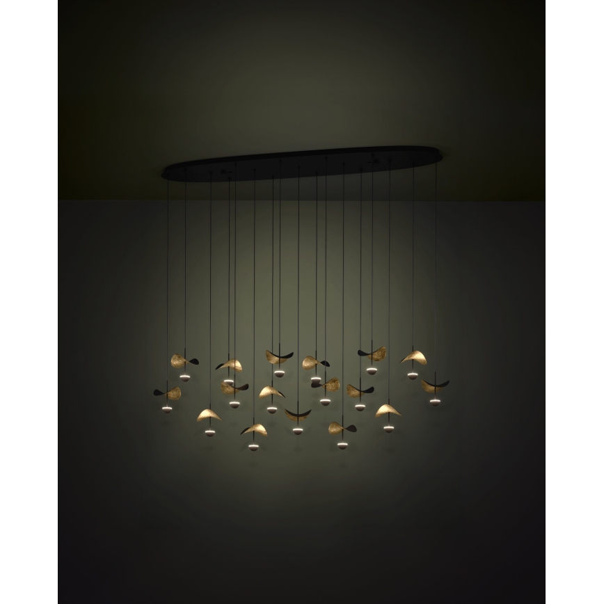 Eglo - LED Reguliuojamas pakabinamas sietynas 17xLED/2,3W/230V 3000K