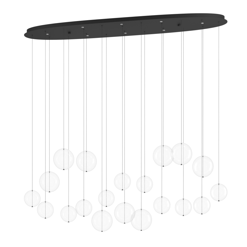 Eglo - LED Reguliuojamas pakabinamas sietynas 8xLED/4,2W/230V 3000K permatoma