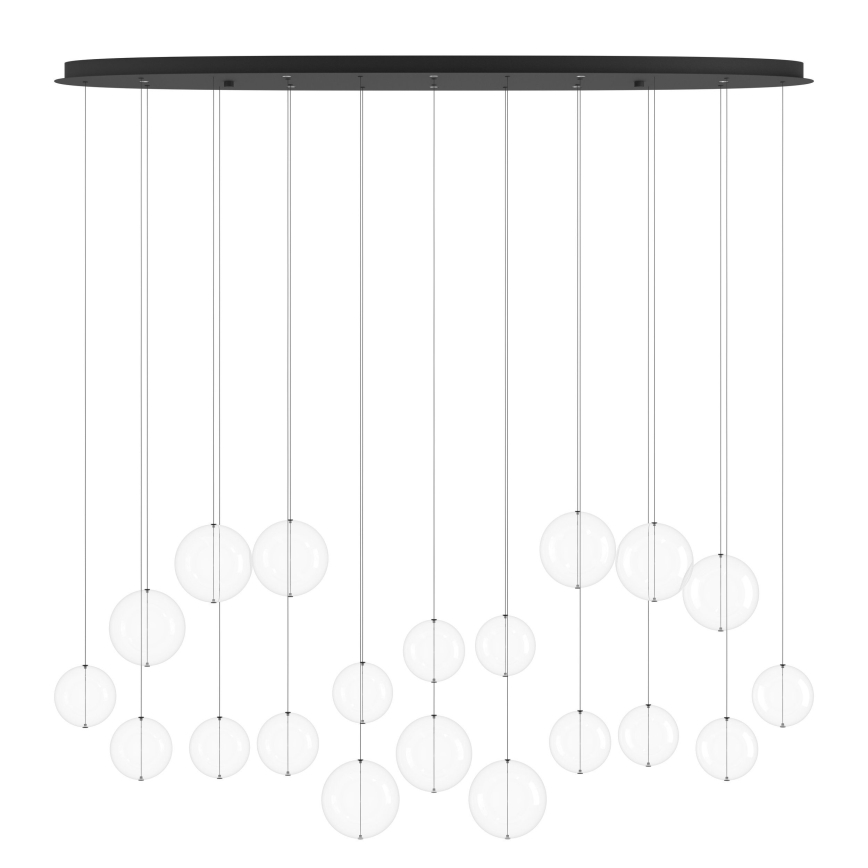 Eglo - LED Reguliuojamas pakabinamas sietynas 8xLED/4,2W/230V 3000K permatoma