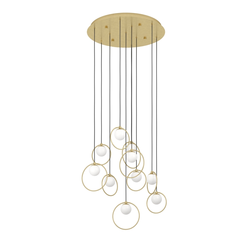 Eglo - LED Reguliuojamas pakabinamas sietynas 10xLED/3W/230V 3000K diametras 58 cm auksas