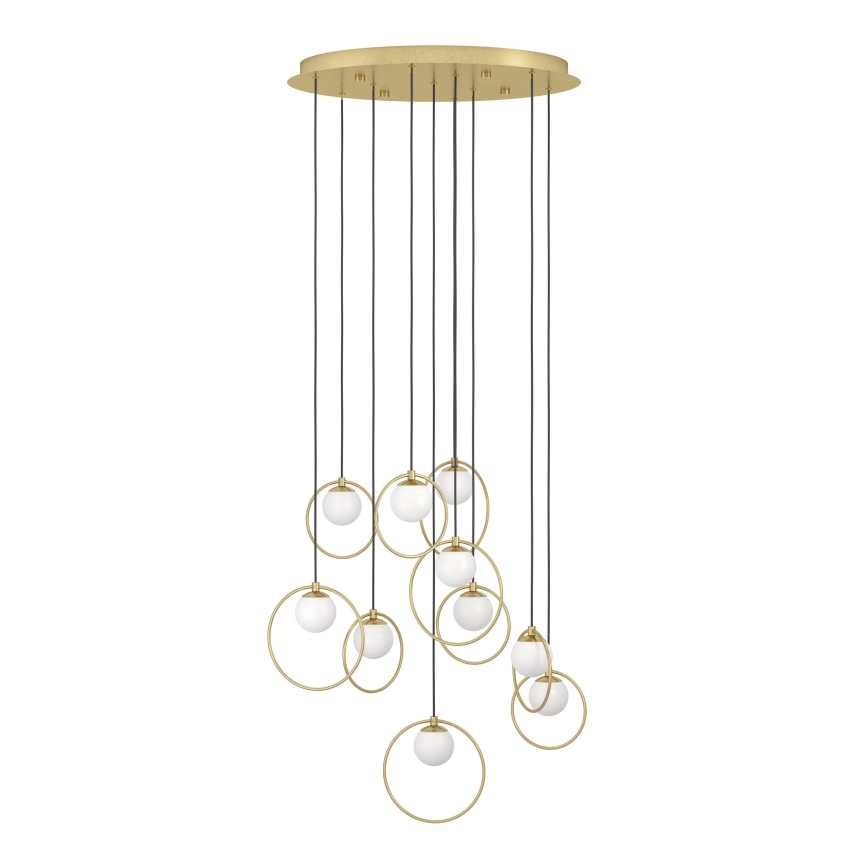 Eglo - LED Reguliuojamas pakabinamas sietynas 10xLED/3W/230V 3000K diametras 58 cm auksas