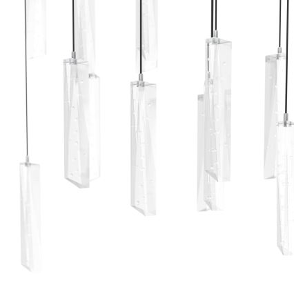 Eglo - LED Reguliuojamas pakabinamas sietynas 8xLED/4,2W/230V 3000K permatoma