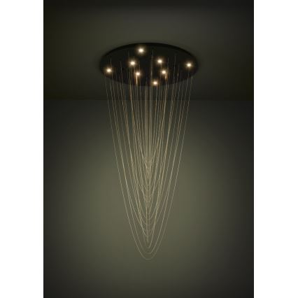 Eglo - LED Pritemdomas lubinis šviestuvas 8xLED/4,2W/230V 3000K