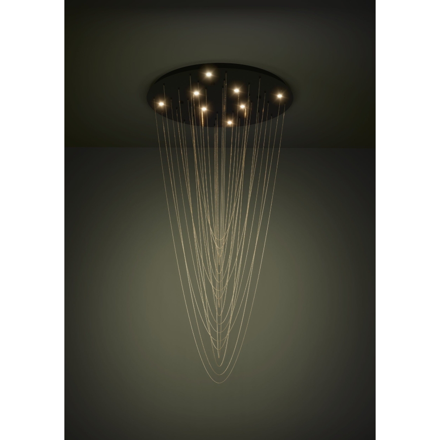 Eglo - LED Pritemdomas lubinis šviestuvas 8xLED/4,2W/230V 3000K