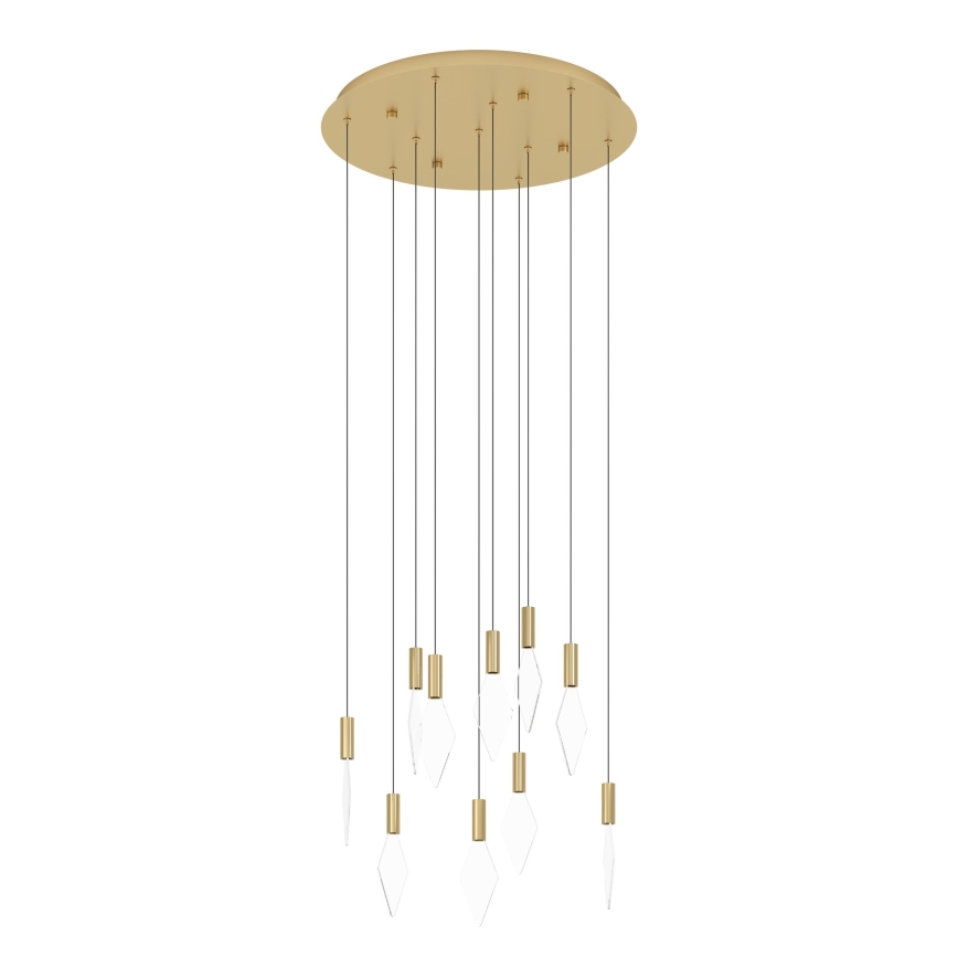 Eglo - LED Reguliuojamas pakabinamas sietynas 10xLED/3W/230V 3000K diametras 58 cm auksas