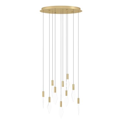 Eglo - LED Reguliuojamas pakabinamas sietynas 10xLED/3W/230V 3000K diametras 58 cm auksas