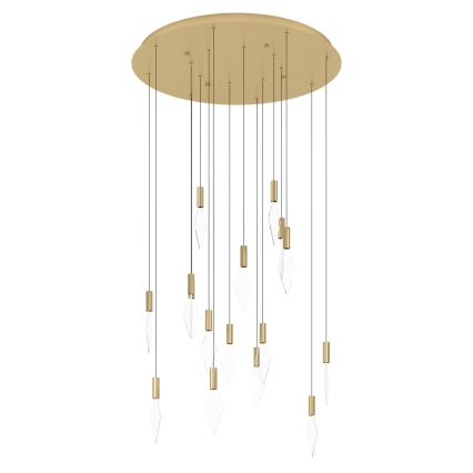 Eglo - LED Reguliuojamas pakabinamas sietynas 16xLED/3,3W/230V 3000K diametras 78 cm auksas