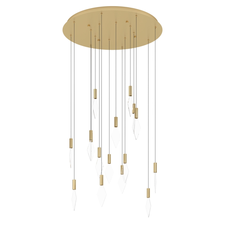 Eglo - LED Reguliuojamas pakabinamas sietynas 16xLED/3,3W/230V 3000K diametras 78 cm auksas