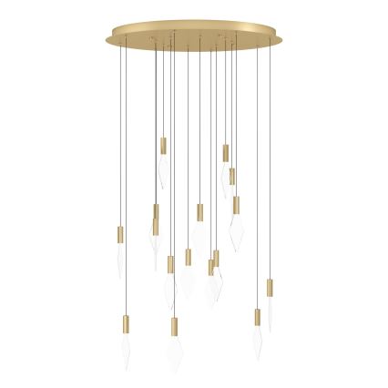 Eglo - LED Reguliuojamas pakabinamas sietynas 16xLED/3,3W/230V 3000K diametras 78 cm auksas