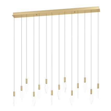 Eglo - LED Reguliuojamas pakabinamas sietynas 14xLED/3,3W/230V 3000K auksas
