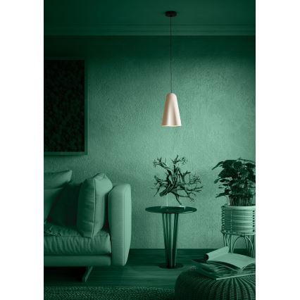 Eglo - Pakabinamas sietynas 1xE27/40W/230V smėlio spalva