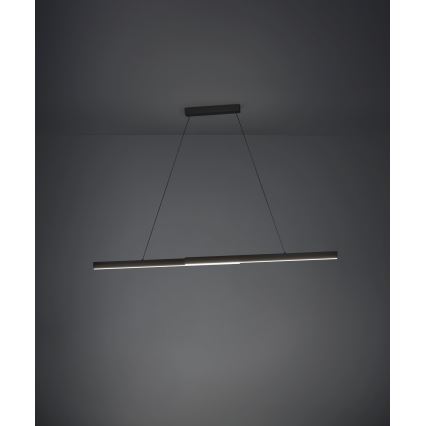 Eglo - LED reguliuojamas pakabinamas šviestuvas su kabeliu LED/20W/230V 3000K juodas