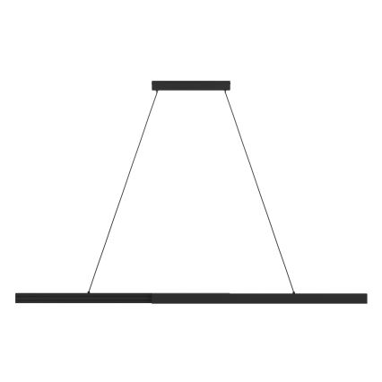 Eglo - LED Reguliuojamas pakabinamas sietynas LED/20W/230V 3000K juoda