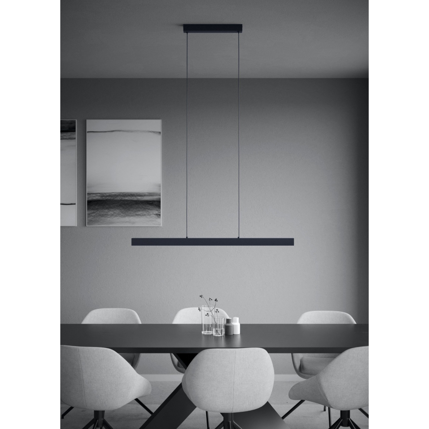 Eglo - LED Reguliuojamas pakabinamas sietynas LED/20W/230V 3000K juoda