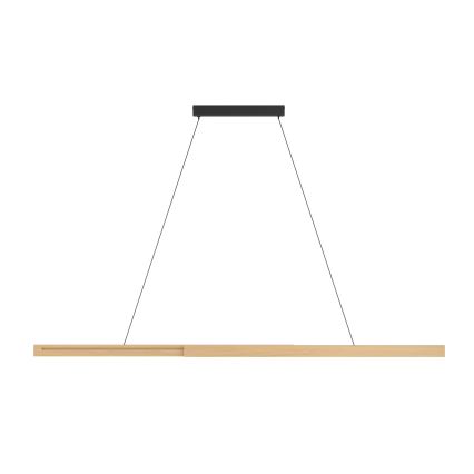 Eglo - LED Reguliuojamas pakabinamas sietynas LED/21W/230V 3000K ruda