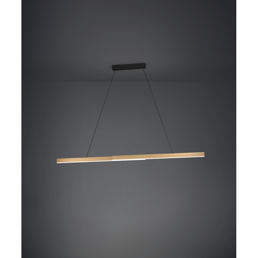 Eglo - LED Reguliuojamas pakabinamas sietynas LED/21W/230V 3000K ruda