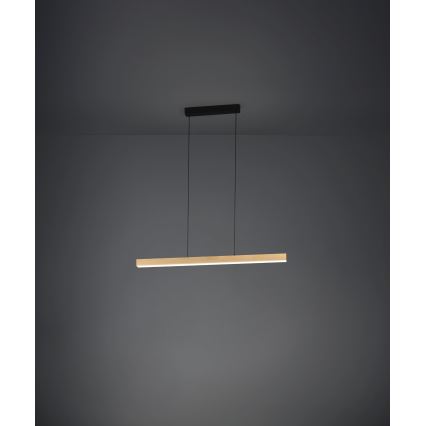 Eglo - LED Reguliuojamas pakabinamas sietynas LED/21W/230V 3000K ruda
