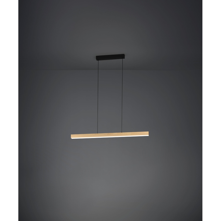 Eglo - LED Reguliuojamas pakabinamas sietynas LED/21W/230V 3000K ruda