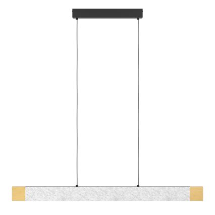 Eglo - LED Reguliuojamas pakabinamas sietynas LED/22,2W/230V 3000K ruda/pilka