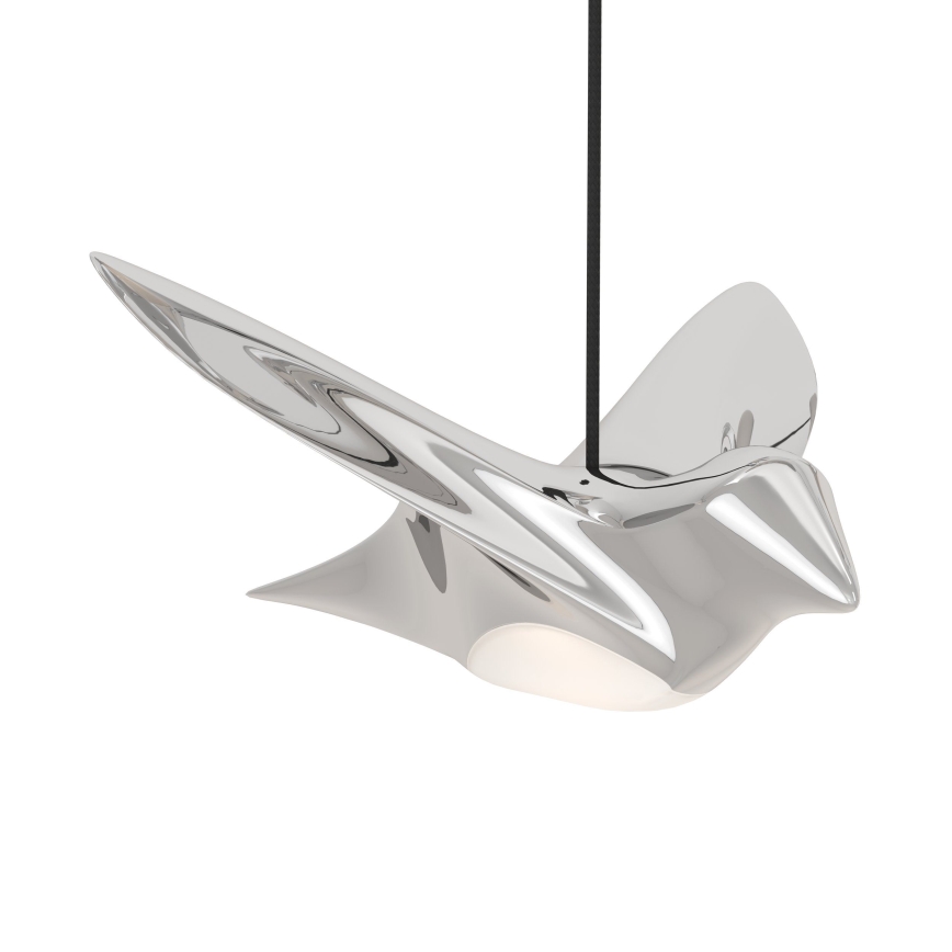 Eglo - LED Reguliuojamas pakabinamas sietynas 17xLED/3W/230V 3000K blizgus chromas