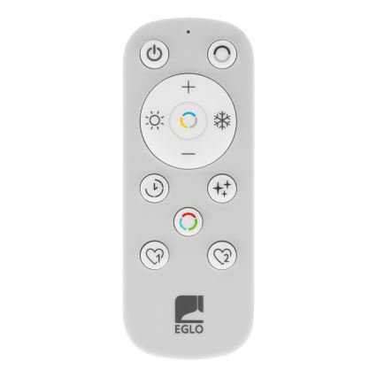 Eglo - LED Reguliuojamas pakabinamas sietynas 6xLED/3,7W/230V 2700-6500K dūminis + nuotolinio valdymo pultas