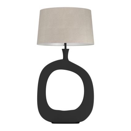 Eglo - Stalinis šviestuvas 1xE27/60W/230V 88 cm juoda/kreminė