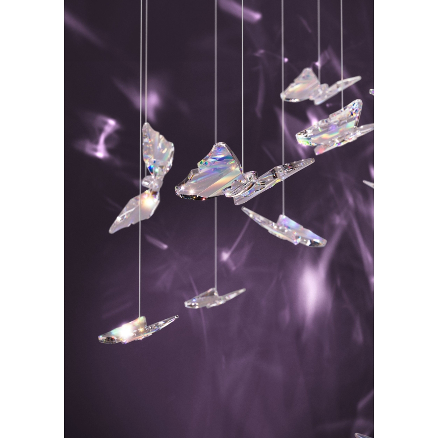 Eglo - dimeriu reguliuojamas LED pakabinamas šviestuvas ant laido 6xLED/4,2W/230V juodas/skaidrus