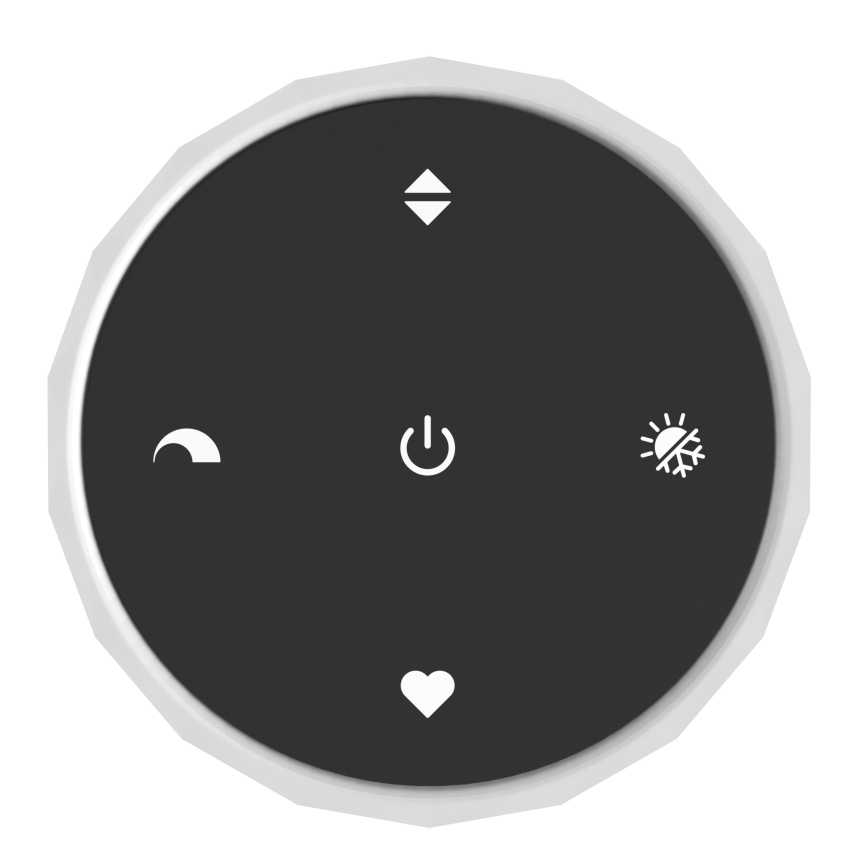 Eglo - Dimeriuojama pakabinama liustra ant laido 3xLED/5,8W/230V 2200-6500K juoda/kreminė/dūminė + nuotolinis valdymas