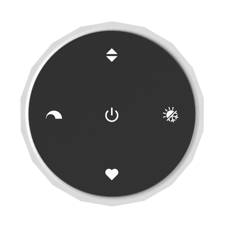 Eglo - LED dimeriuojamas pakabinamas šviestuvas ant laido 5xLED/5,8W/230V 2200-6500K juoda/smėlinė/dūminė + su nuotoliniu pultu