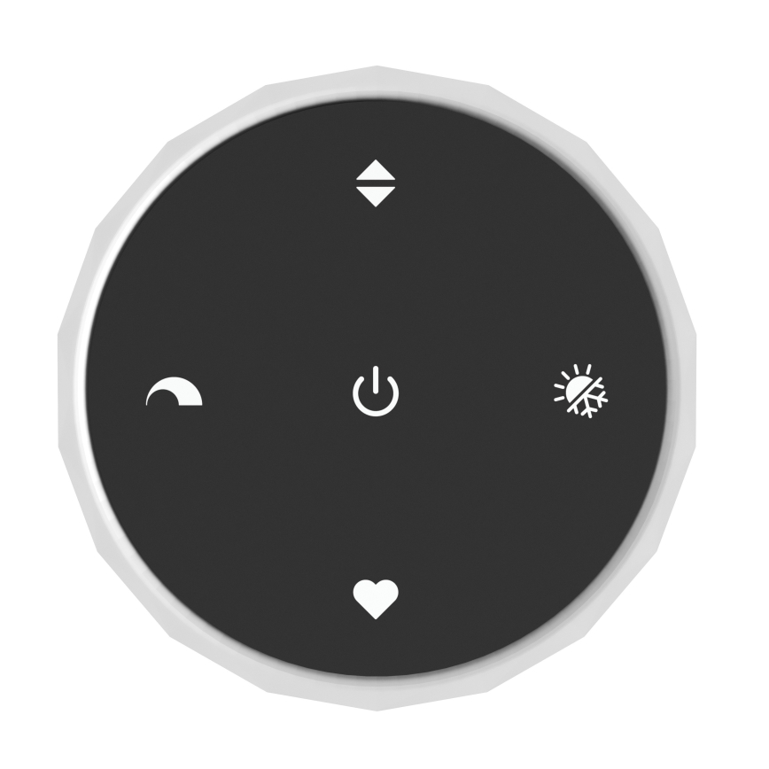 Eglo - LED dimeriuojamas pakabinamas šviestuvas ant laido 8xLED/5,8W/230V 2200-6500K juoda/bėžinė/dūminė + nuotolinis valdymas