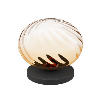 Eglo - LED reguliuojamo ryškumo stalinė lempa LED/5,8W/230V 2200-6500K smėlinė/dūminė